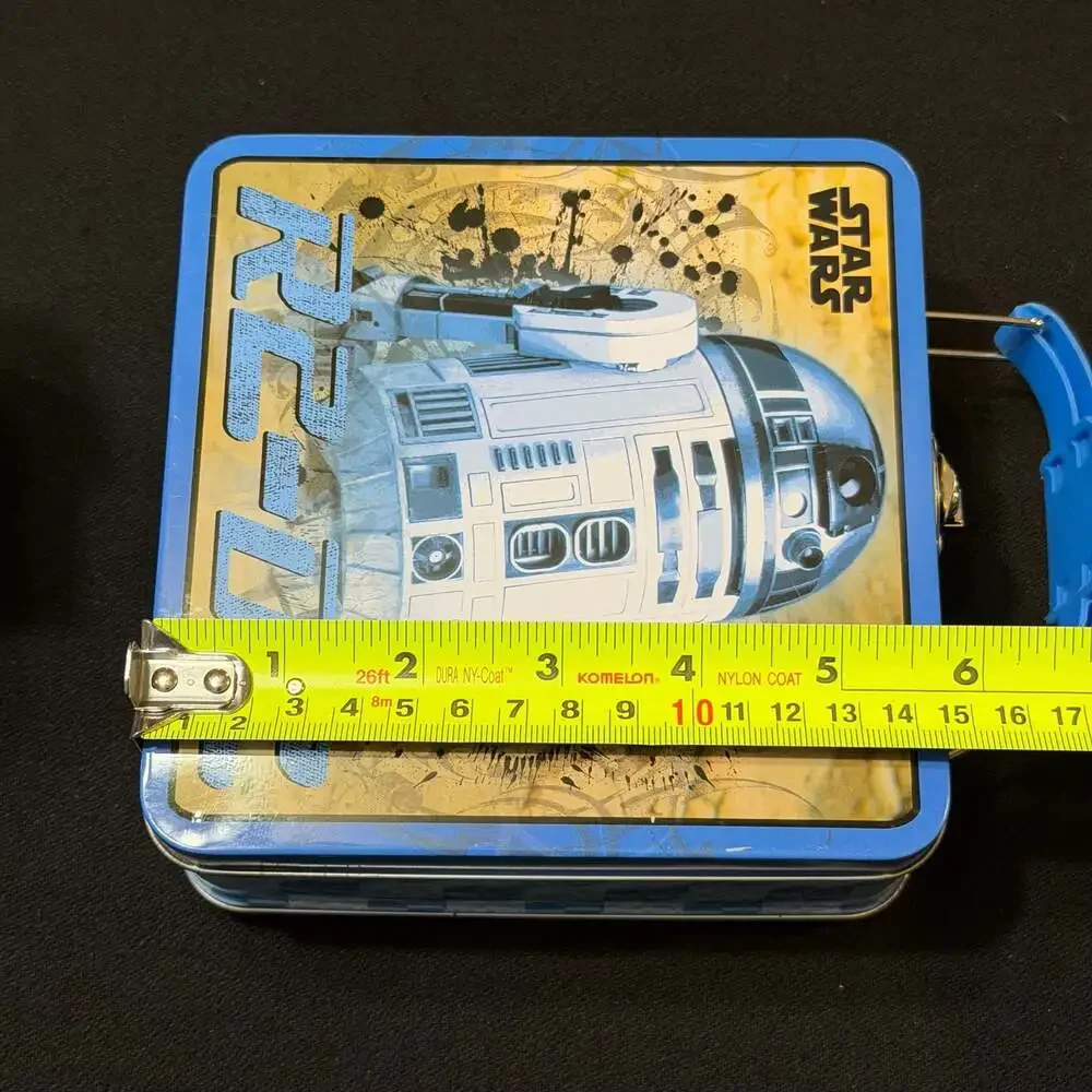 Star Wars R2-D2 Tin Box Company Square Metal Lunch Box